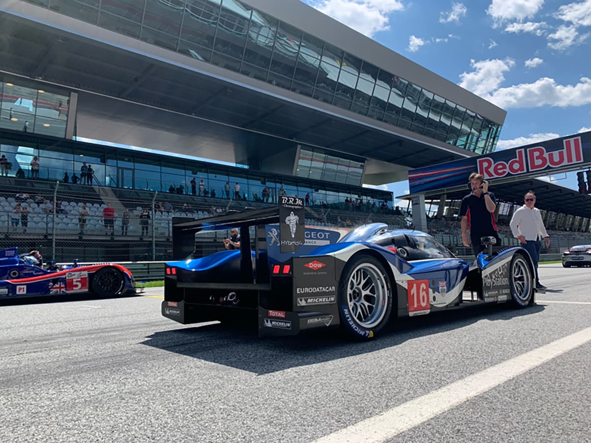 Peugeot 90X on track